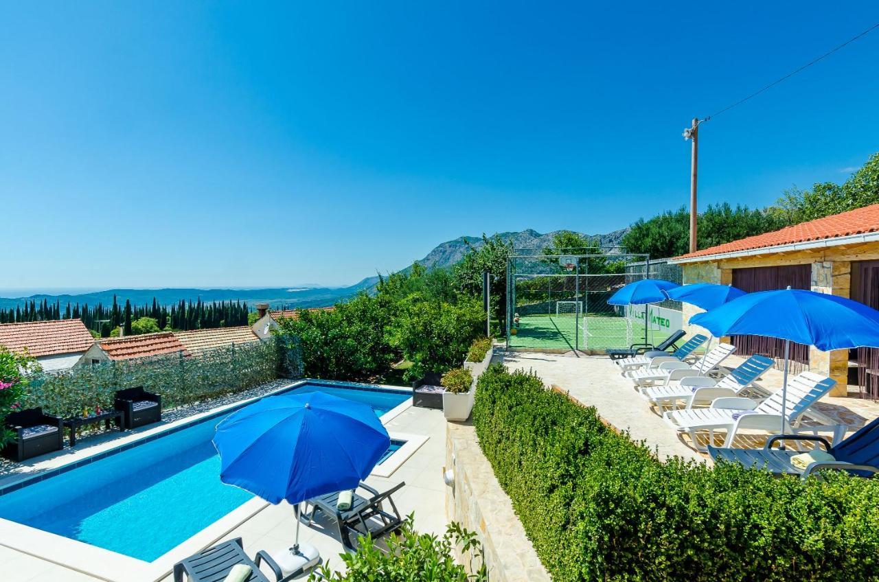Villa Mateo With Private Pool Gruda Exterior photo